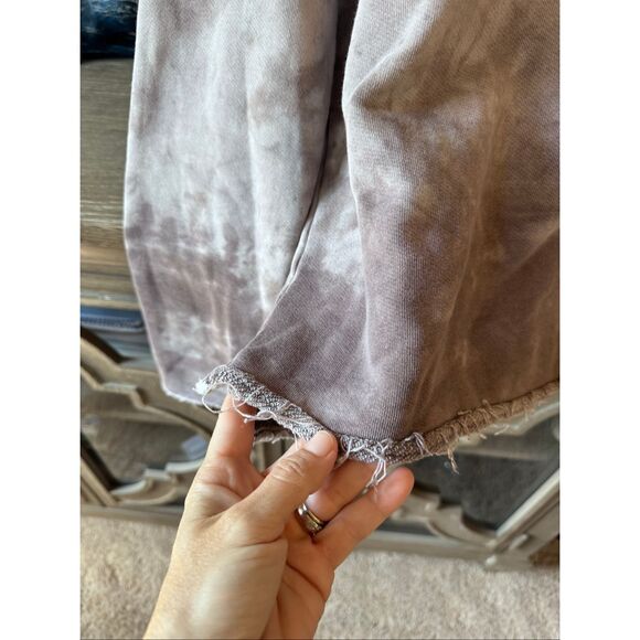 ATM Anthony Thomas Melillo Purple Tie Dye Crewneck Sweater Size Small - Picture 2 of 11